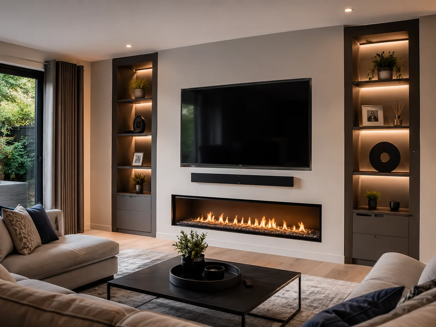 TV wall mounting with soundbar in Weymouth